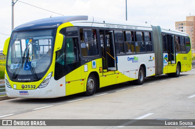 Expresso CampiBus 2532 na cidade de Campinas, São Paulo, Brasil, por Lucas Sousa. Número da foto: #11667326.