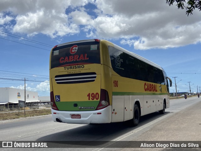 Expresso Cabral 190 na cidade de São Gonçalo do Amarante, Rio Grande do Norte, Brasil, por Alison Diego Dias da Silva. ID da foto: 11666037.