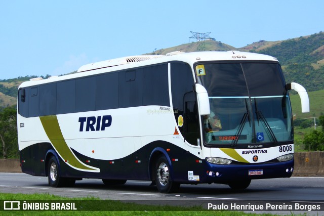 Trip Transportadora Turística 8008 na cidade de Roseira, São Paulo, Brasil, por Paulo Henrique Pereira Borges. Número da foto: #11667088.