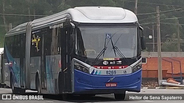 Next Mobilidade - ABC Sistema de Transporte 8269 na cidade de São Bernardo do Campo, São Paulo, Brasil, por Heitor de Sena Sapaterro. Número da foto: #11665662.