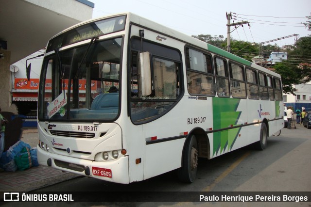 Viação Pinheiral RJ 189.017 na cidade de Barra do Piraí, Rio de Janeiro, Brasil, por Paulo Henrique Pereira Borges. ID da foto: 11667215.