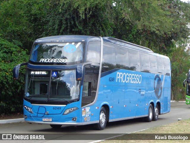 Auto Viação Progresso 6249 na cidade de Recife, Pernambuco, Brasil, por Kawã Busologo. Número da foto: #11665545.