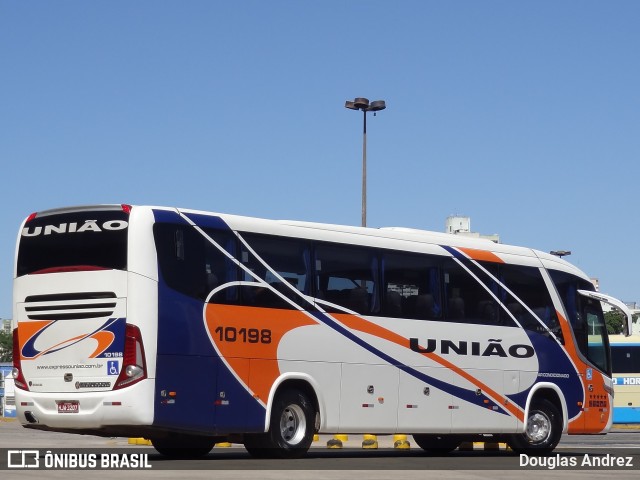 Expresso União 10198 na cidade de Goiânia, Goiás, Brasil, por Douglas Andrez. Número da foto: #11667706.