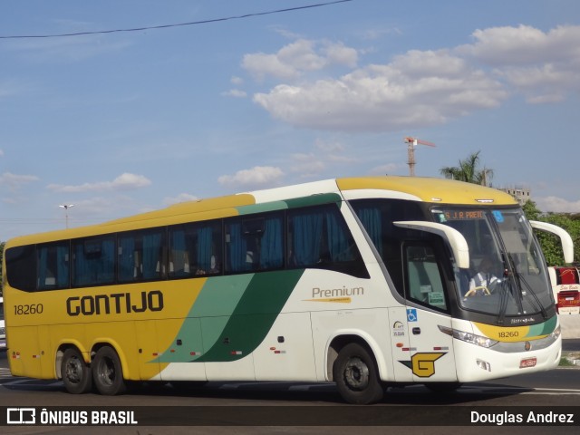 Empresa Gontijo de Transportes 18260 na cidade de Uberlândia, Minas Gerais, Brasil, por Douglas Andrez. ID da foto: 11667820.