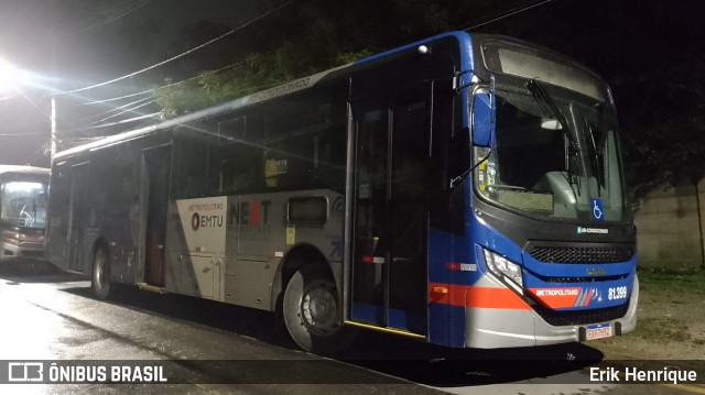 Next Mobilidade - ABC Sistema de Transporte 81.399 na cidade de São Bernardo do Campo, São Paulo, Brasil, por Erik Henrique. Número da foto: #11665982.