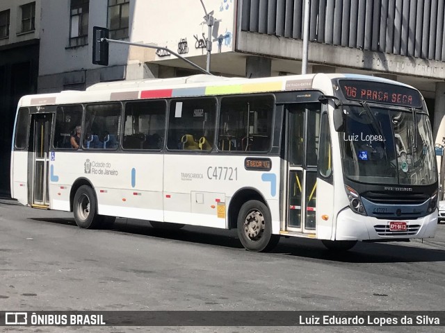Viação Redentor C47721 na cidade de Rio de Janeiro, Rio de Janeiro, Brasil, por Luiz Eduardo Lopes da Silva. Número da foto: #11665749.