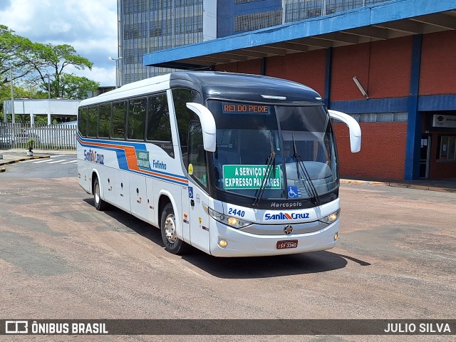 VUSC - Viação União Santa Cruz 2440 na cidade de Porto Alegre, Rio Grande do Sul, Brasil, por JULIO SILVA. Número da foto: #11667501.