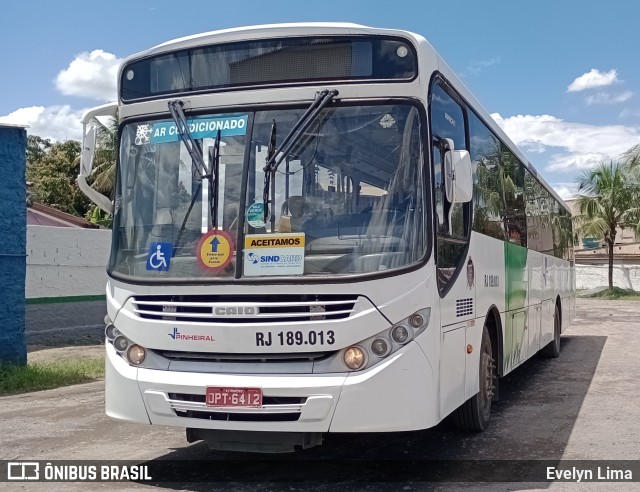 Viação Pinheiral RJ 189.013 na cidade de Pinheiral, Rio de Janeiro, Brasil, por Evelyn Lima. ID da foto: 11666015.