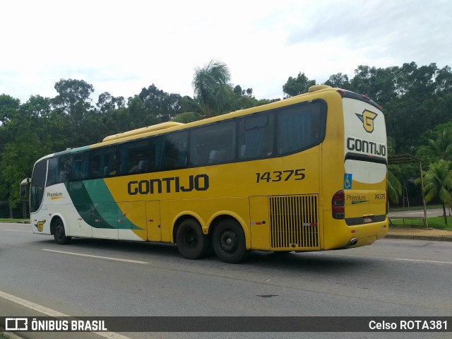 Empresa Gontijo de Transportes 14375 na cidade de Ipatinga, Minas Gerais, Brasil, por Celso ROTA381. Número da foto: #11666481.