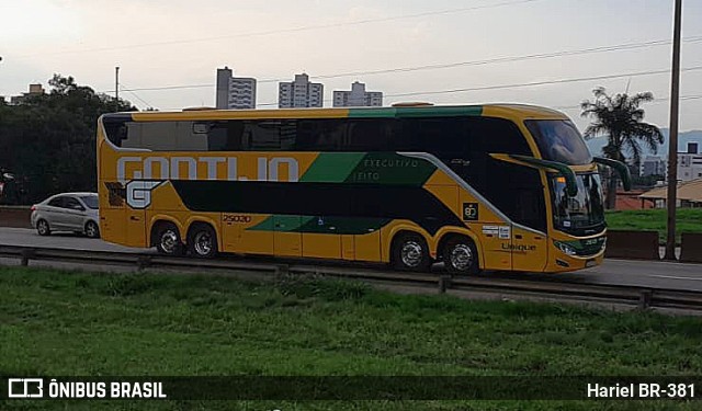 Empresa Gontijo de Transportes 25020 na cidade de Betim, Minas Gerais, Brasil, por Hariel BR-381. Número da foto: #11666910.