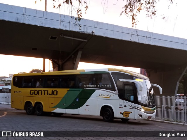 Empresa Gontijo de Transportes 19575 na cidade de Belo Horizonte, Minas Gerais, Brasil, por Douglas Yuri. ID da foto: 11666325.