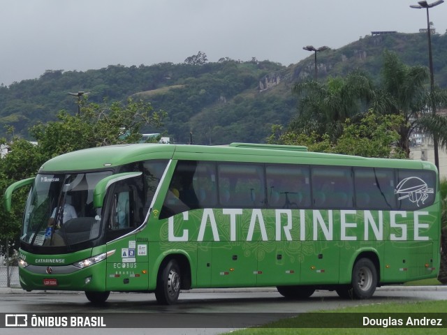 Auto Viação Catarinense 3449 na cidade de Florianópolis, Santa Catarina, Brasil, por Douglas Andrez. ID da foto: 11667832.