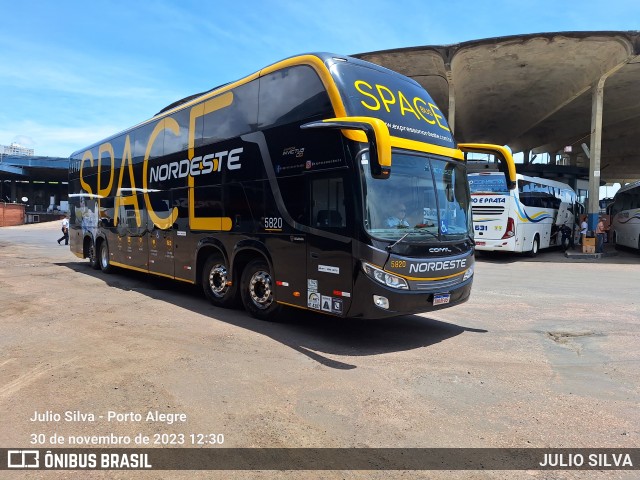 Expresso Nordeste 5820 na cidade de Porto Alegre, Rio Grande do Sul, Brasil, por JULIO SILVA. Número da foto: #11667478.