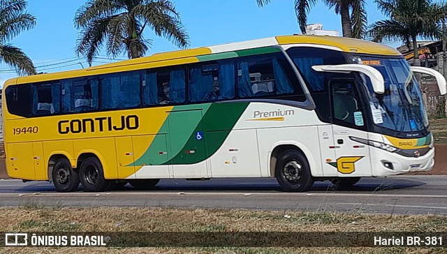 Empresa Gontijo de Transportes 19440 na cidade de Betim, Minas Gerais, Brasil, por Hariel BR-381. Número da foto: #11687528.
