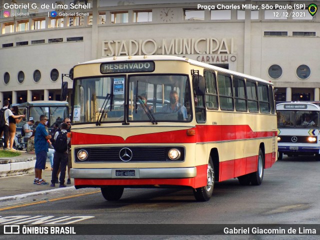 Viação Gato Preto BYE4880 na cidade de São Paulo, São Paulo, Brasil, por Gabriel Giacomin de Lima. ID da foto: 11689565.