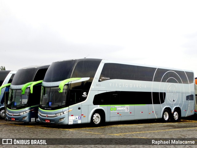 Viação Garcia 8673 na cidade de Londrina, Paraná, Brasil, por Raphael Malacarne. Número da foto: #11689945.