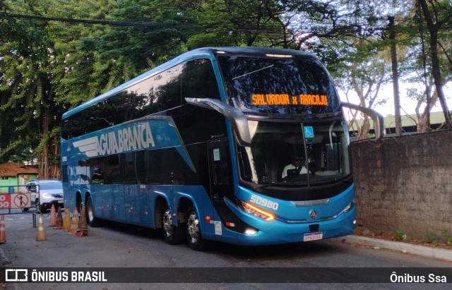 Viação Águia Branca 50980 na cidade de Salvador, Bahia, Brasil, por Ônibus Ssa. Número da foto: #11687731.