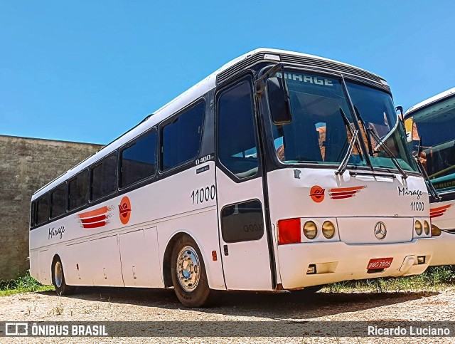 Viação Mirage 11000 na cidade de Itapira, São Paulo, Brasil, por Ricardo Luciano. ID da foto: 11687829.