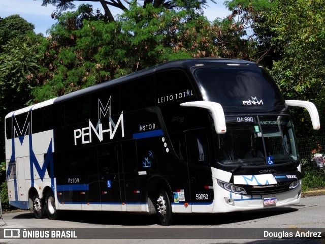 Empresa de Ônibus Nossa Senhora da Penha 59060 na cidade de São Paulo, São Paulo, Brasil, por Douglas Andrez. ID da foto: 11689267.