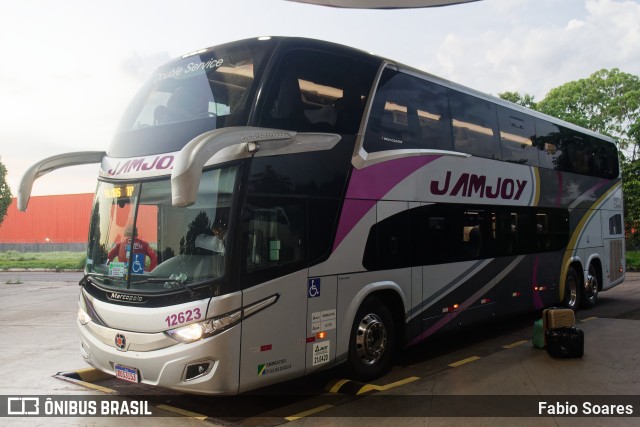 Viação Jam Joy 12623 na cidade de Palmas, Tocantins, Brasil, por Fabio Soares. Número da foto: #11690131.