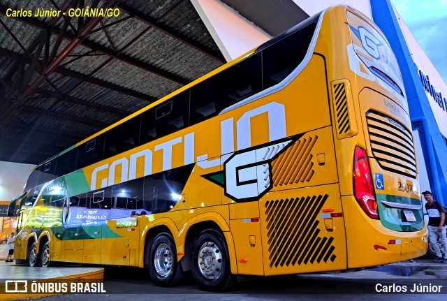 Empresa Gontijo de Transportes 25070 na cidade de Goiânia, Goiás, Brasil, por Carlos Júnior. Número da foto: #11689708.