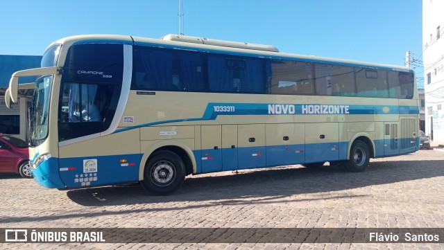 Viação Novo Horizonte 1033311 na cidade de Barra da Estiva, Bahia, Brasil, por Flávio  Santos. ID da foto: 11688087.