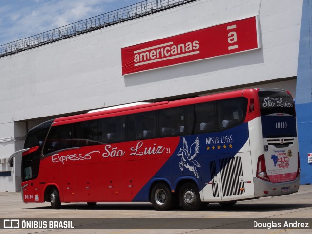 Expresso São Luiz 10110 na cidade de Goiânia, Goiás, Brasil, por Douglas Andrez. Número da foto: #11689330.