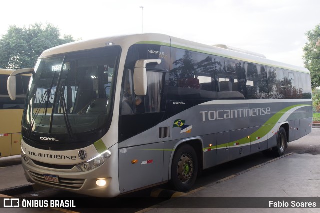 Tocantinense Transportes e Turismo 21010 na cidade de Palmas, Tocantins, Brasil, por Fabio Soares. ID da foto: 11690030.