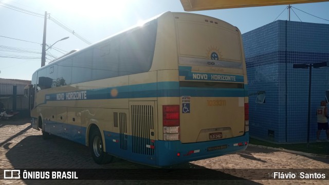 Viação Novo Horizonte 1033311 na cidade de Barra da Estiva, Bahia, Brasil, por Flávio  Santos. Número da foto: #11688091.