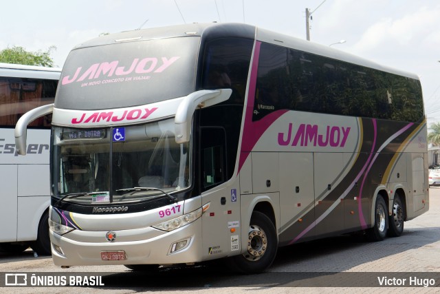 Viação Jam Joy 9617 na cidade de Marabá, Pará, Brasil, por Victor Hugo. ID da foto: 11689135.