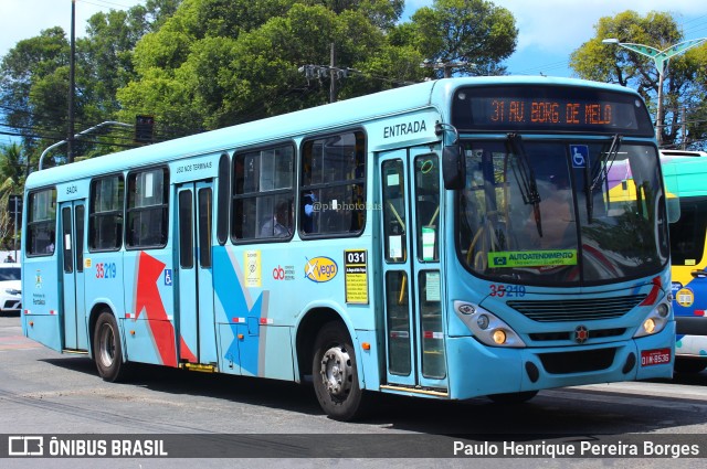Rota Sol > Vega Transporte Urbano 35219 na cidade de Fortaleza, Ceará, Brasil, por Paulo Henrique Pereira Borges. Número da foto: #11689627.