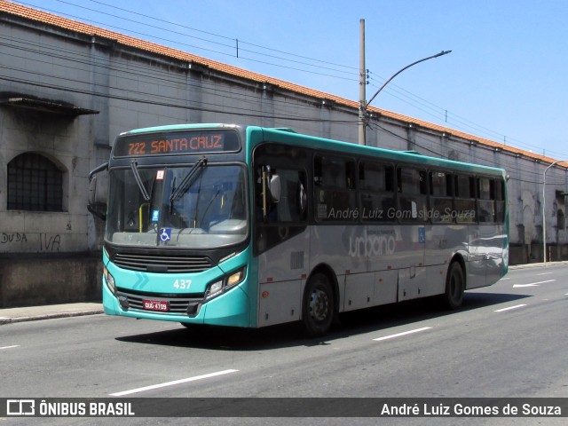 VSFL - Viação São Francisco 437 na cidade de Juiz de Fora, Minas Gerais, Brasil, por André Luiz Gomes de Souza. ID da foto: 11687474.