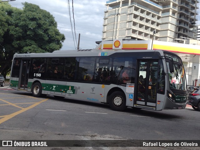 Via Sudeste Transportes S.A. 5 1149 na cidade de São Paulo, São Paulo, Brasil, por Rafael Lopes de Oliveira. Número da foto: #11687910.