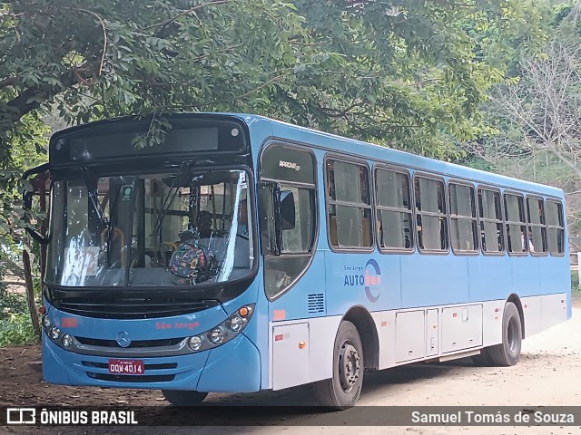 São Jorge Auto Bus 280 na cidade de Ponte Nova, Minas Gerais, Brasil, por Samuel Tomás de Souza. ID da foto: 11688879.