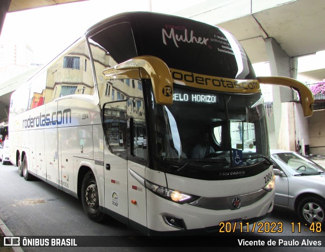 RodeRotas - Rotas de Viação do Triângulo 2204 na cidade de Belo Horizonte, Minas Gerais, Brasil, por Vicente de Paulo Alves. Número da foto: #11690644.