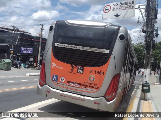 TRANSPPASS - Transporte de Passageiros 8 1964 na cidade de São Paulo, São Paulo, Brasil, por Rafael Lopes de Oliveira. ID da foto: 11690611.