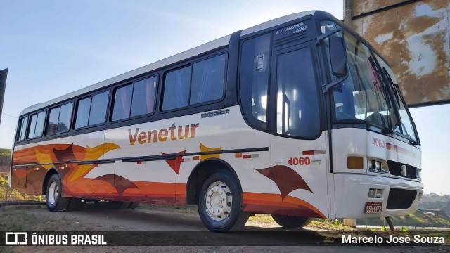 Venetur Turismo 4060 na cidade de Varginha, Minas Gerais, Brasil, por Marcelo José Souza. Número da foto: #11691101.
