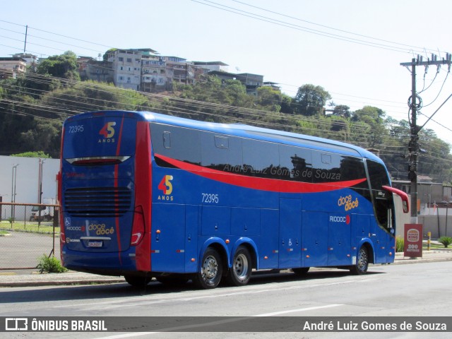 Viação Riodoce 72395 na cidade de Juiz de Fora, Minas Gerais, Brasil, por André Luiz Gomes de Souza. ID da foto: 11691978.