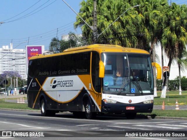 Viação Progresso 32174 na cidade de Juiz de Fora, Minas Gerais, Brasil, por André Luiz Gomes de Souza. ID da foto: 11691846.