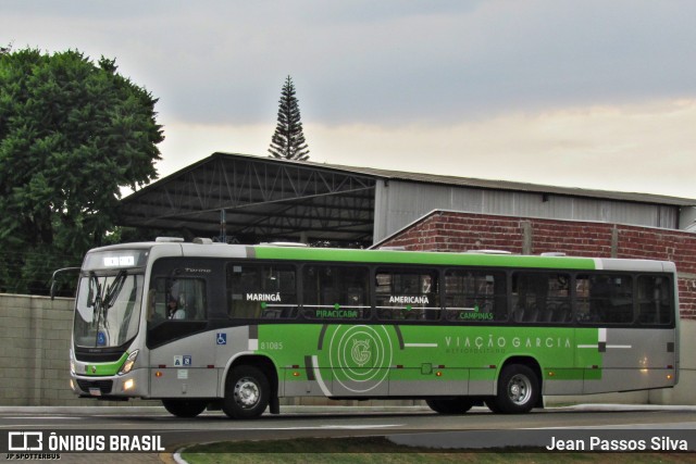 Viação Garcia 81085 na cidade de Maringá, Paraná, Brasil, por Jean Passos Silva. Número da foto: #11691609.
