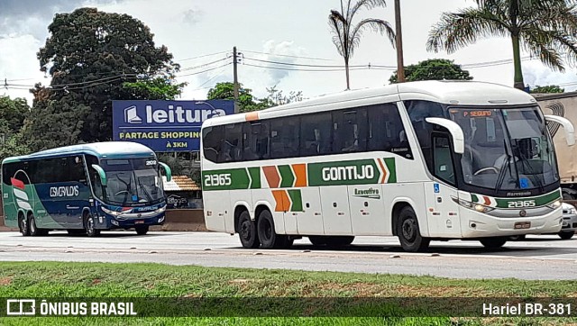 Empresa Gontijo de Transportes 21365 na cidade de Betim, Minas Gerais, Brasil, por Hariel BR-381. Número da foto: #11692401.