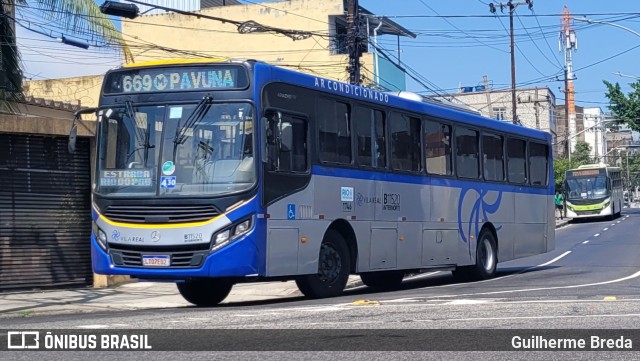 Viação Vila Real B11520 na cidade de Rio de Janeiro, Rio de Janeiro, Brasil, por Guilherme Breda. Número da foto: #11690533.