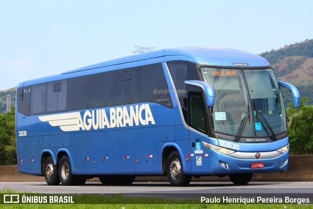 Viação Águia Branca 32630 na cidade de Roseira, São Paulo, Brasil, por Paulo Henrique Pereira Borges. Número da foto: #11691774.