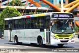 Transportes Paranapuan B10075 na cidade de Rio de Janeiro, Rio de Janeiro, Brasil, por Paulo Henrique Pereira Borges. Número da foto: #11691770.