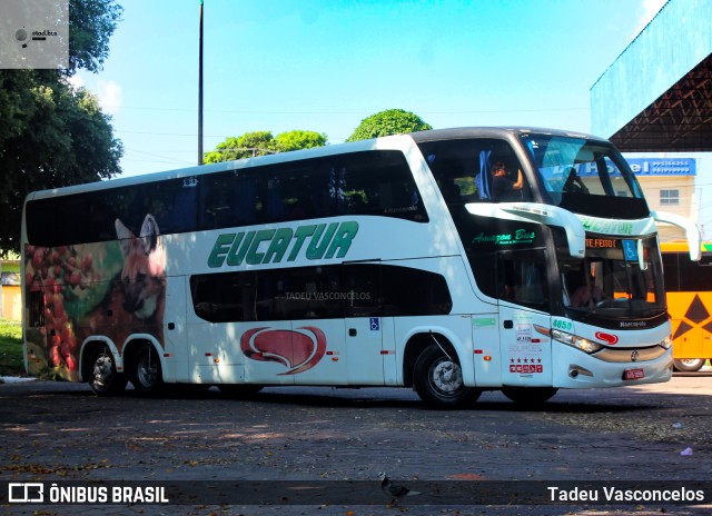 Eucatur - Empresa União Cascavel de Transportes e Turismo 4850 na cidade de Manaus, Amazonas, Brasil, por Tadeu Vasconcelos. ID da foto: 11693213.