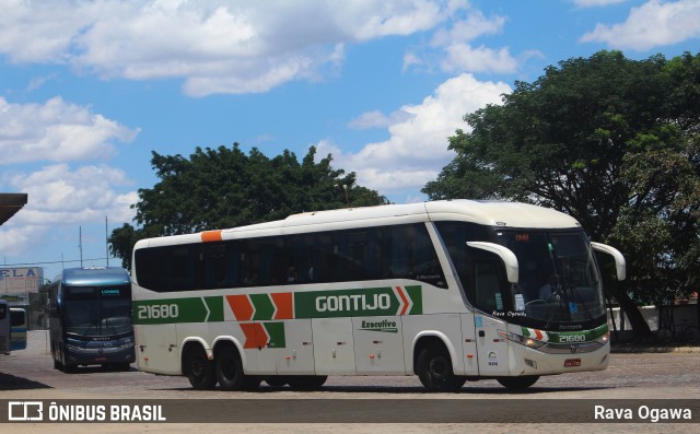 Empresa Gontijo de Transportes 21680 na cidade de Vitória da Conquista, Bahia, Brasil, por Rava Ogawa. Número da foto: #11693178.