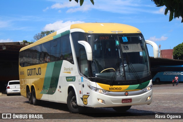 Empresa Gontijo de Transportes 18060 na cidade de Vitória da Conquista, Bahia, Brasil, por Rava Ogawa. Número da foto: #11693168.