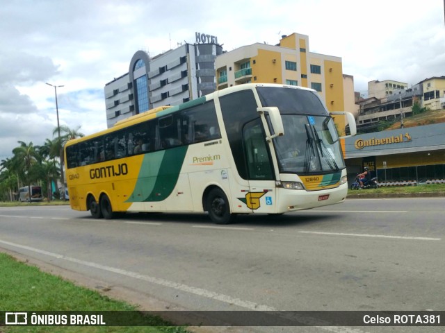 Empresa Gontijo de Transportes 12840 na cidade de Ipatinga, Minas Gerais, Brasil, por Celso ROTA381. Número da foto: #11692642.