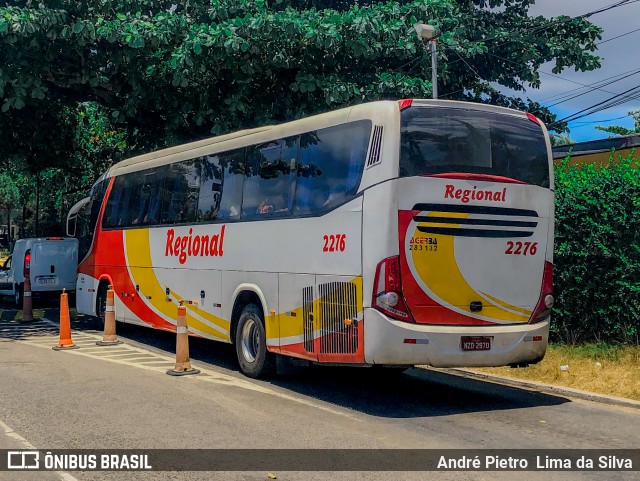 Viação Regional 2276 na cidade de Salvador, Bahia, Brasil, por André Pietro  Lima da Silva. ID da foto: 11695390.