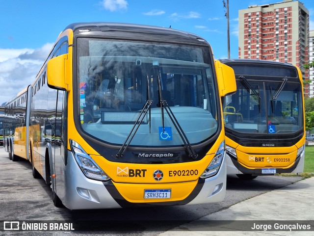 Mobi Rio E902200 na cidade de Rio de Janeiro, Rio de Janeiro, Brasil, por Jorge Gonçalves. Número da foto: #11695780.